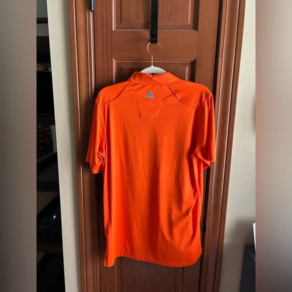 3 Adidas Climalite Polo Golf Shirts Sz Small Good Condition-Mark On Orange Shirt - Picture 3 of 11